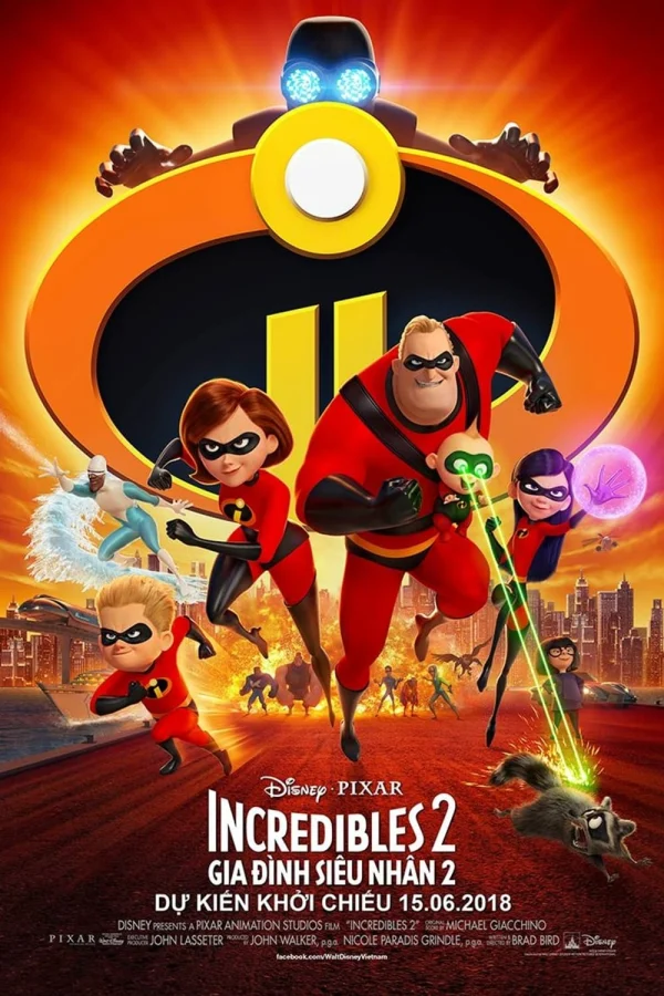 Gia Đình Siêu Nhân 2 - Incredibles 2 (2018) Gia Đình Siêu Nhân 2 - Incredibles 2 (2018)