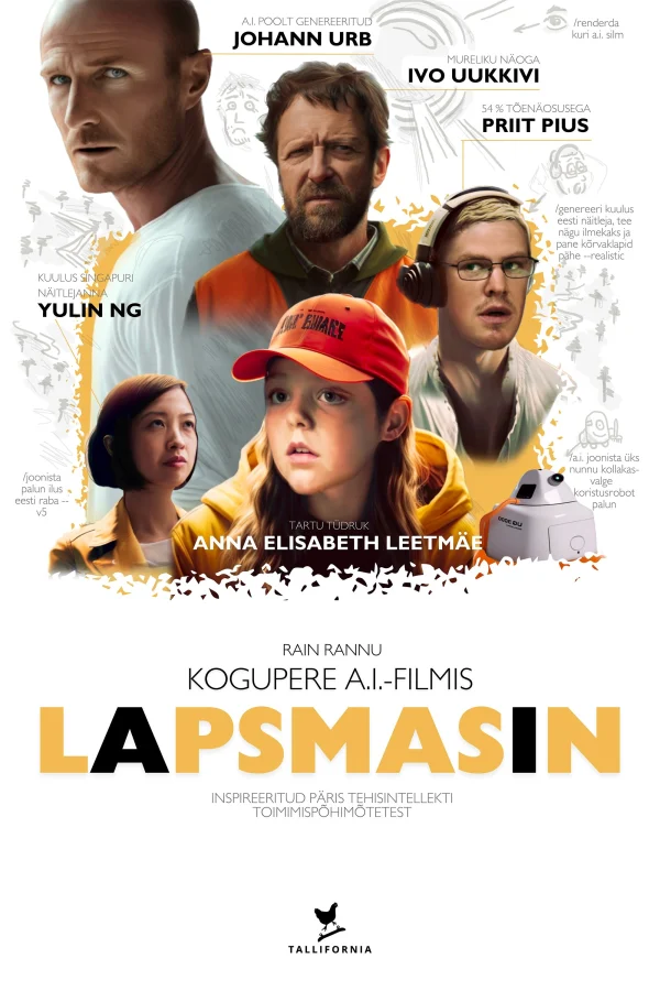 Cô Bé Siêu Trí Tuệ (Lapsmasin) - Child Machine (2023) Cô Bé Siêu Trí Tuệ (Lapsmasin) - Child Machine (2023)