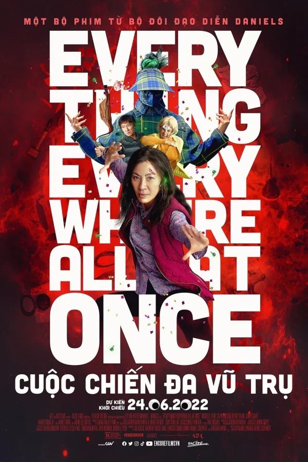 Cuộc Chiến Đa Vũ Trụ (Mọi Thứ Mọi Nơi Mọi Lúc) - Everything Everywhere All At Once (2022) Cuộc Chiến Đa Vũ Trụ (Mọi Thứ Mọi Nơi Mọi Lúc) - Everything Everywhere All At Once (2022)
