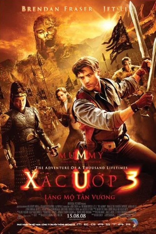 Xác Ướp Ai Cập 3: Lăng Mộ Tần Vương - The Mummy: Tomb Of The Dragon Emperor (2008) Xác Ướp Ai Cập 3: Lăng Mộ Tần Vương - The Mummy: Tomb Of The Dragon Emperor (2008)